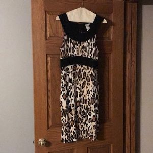 Leopard print dress
